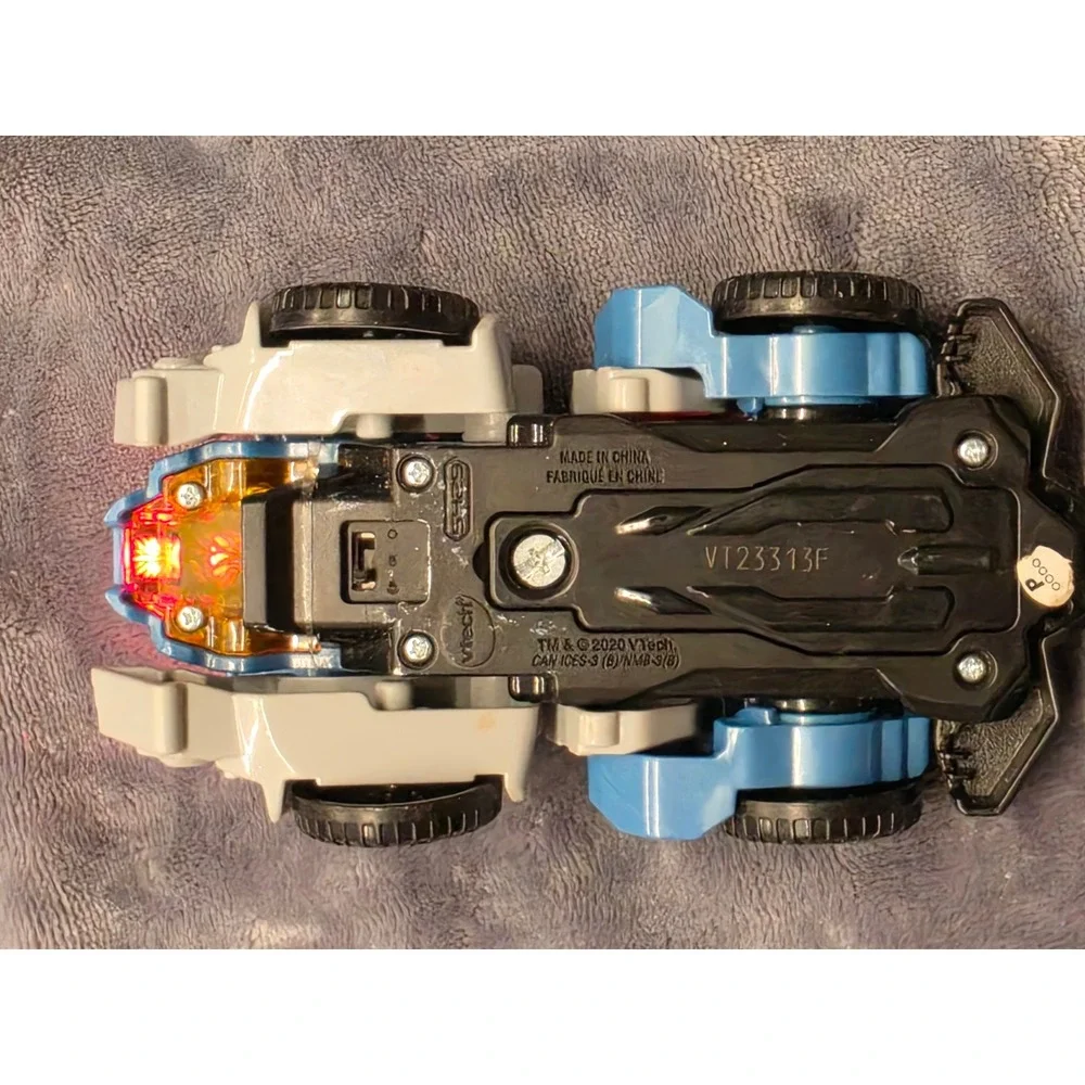 VTech Switch & Go Dinos Blue Race Car Transforming Dinosaur Toy 2020 VT23313F